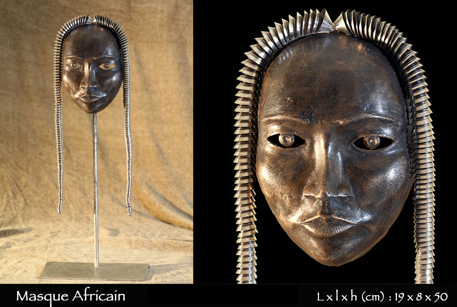 masque africain femme